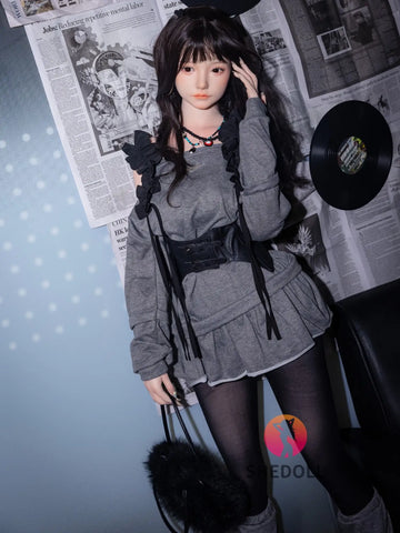 F6167—168cm/5ft5-47kg D Cup Realistic Asian Sex Doll with ROS Head | SHEDOLL