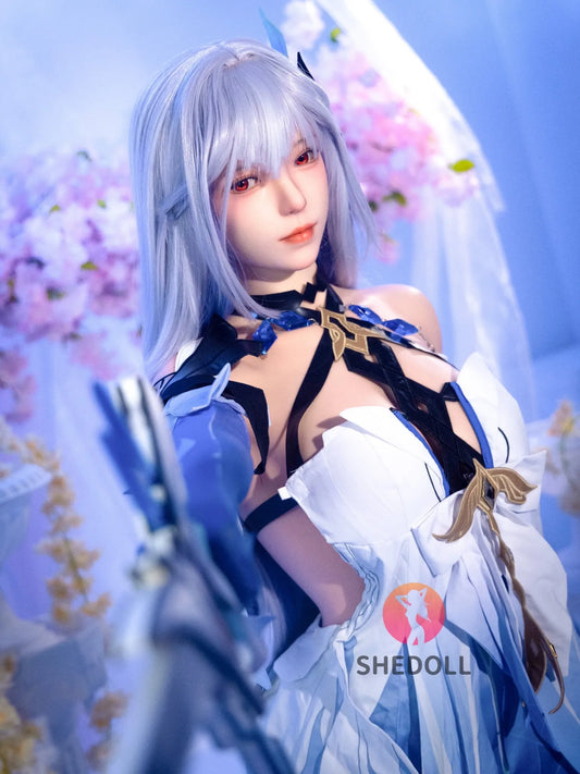 F6168—167cm/5.5ft-53kg D Cup Asian ROS Silicone Sex Doll | SHEDOLL