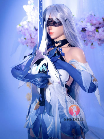 F6168—167cm/5.5ft-53kg D Cup Asian ROS Silicone Sex Doll | SHEDOLL