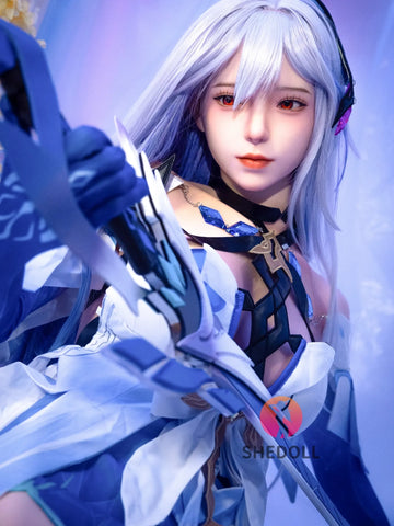 F6168—167cm/5.5ft-53kg D Cup Asian ROS Silicone Sex Doll | SHEDOLL