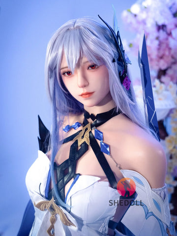 F6168—167cm/5.5ft-53kg D Cup Asian ROS Silicone Sex Doll | SHEDOLL