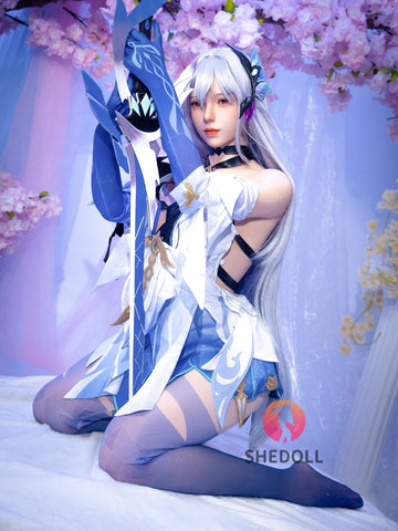 F6168—167cm/5.5ft-53kg D Cup Asian ROS Silicone Sex Doll | SHEDOLL