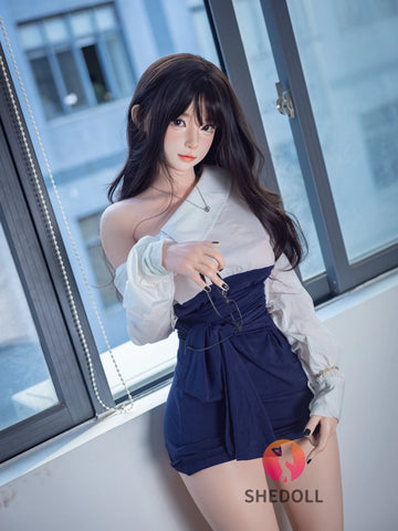 F6169—168cm/5ft5-47kg D Cup Asian Sex Doll Porn Star ROS Silicone Sex Doll | SHEDOLL