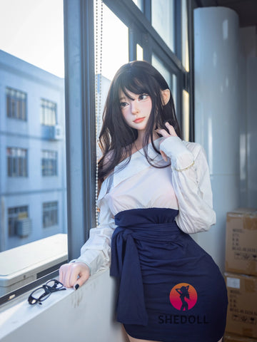F6169—168cm/5ft5-47kg D Cup Asian Sex Doll Porn Star ROS Silicone Sex Doll | SHEDOLL