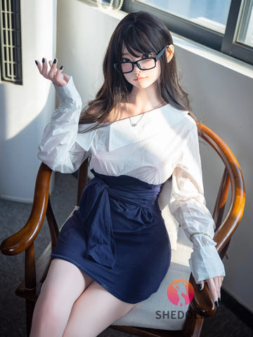F6169—168cm/5ft5-47kg D Cup Asian Sex Doll Porn Star ROS Silicone Sex Doll | SHEDOLL