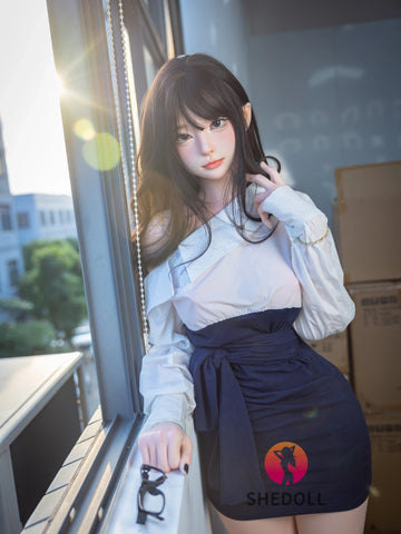 F6169—168cm/5ft5-47kg D Cup Asian Sex Doll Porn Star ROS Silicone Sex Doll | SHEDOLL