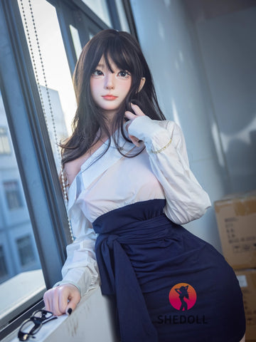 F6169—168cm/5ft5-47kg D Cup Asian Sex Doll Porn Star ROS Silicone Sex Doll | SHEDOLL