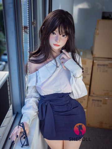 F6169—168cm/5ft5-47kg D Cup Asian Sex Doll Porn Star ROS Silicone Sex Doll | SHEDOLL