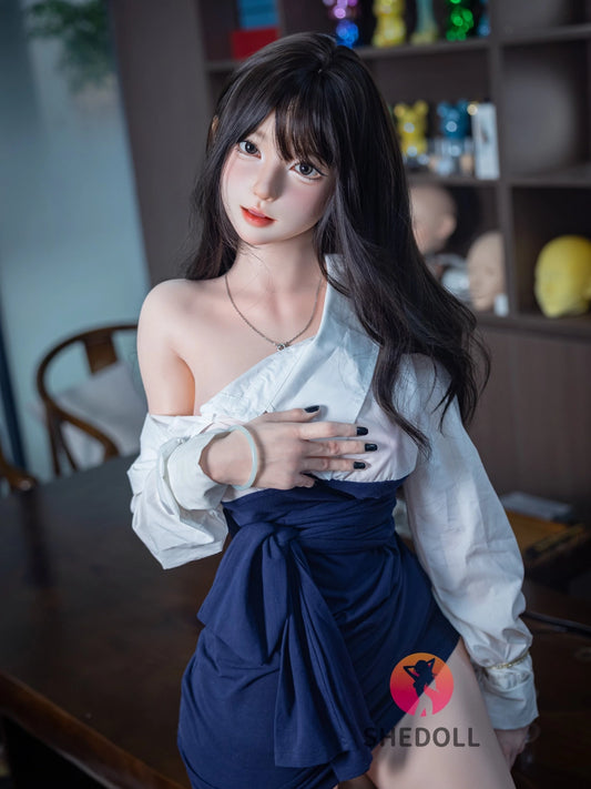 F6169—168cm/5ft5-47kg D Cup Asian Sex Doll Porn Star ROS Silicone Sex Doll | SHEDOLL