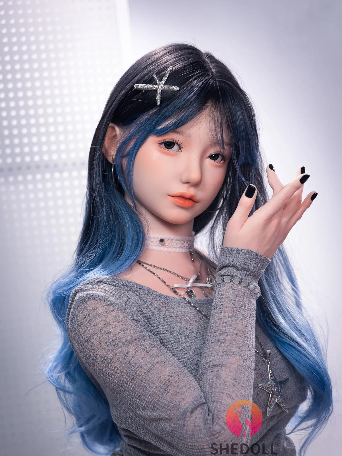 F6172—168cm/5ft5-47kg D Cup Lifelike Asian ROS Silicone Sex Doll | SHEDOLL