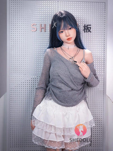 F6172—168cm/5ft5-47kg D Cup Lifelike Asian ROS Silicone Sex Doll | SHEDOLL