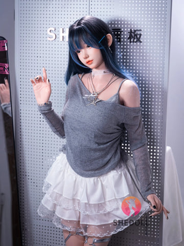 F6172—168cm/5ft5-47kg D Cup Lifelike Asian ROS Silicone Sex Doll | SHEDOLL