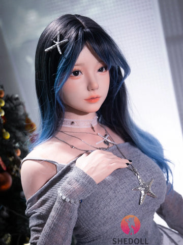 F6172—168cm/5ft5-47kg D Cup Lifelike Asian ROS Silicone Sex Doll | SHEDOLL