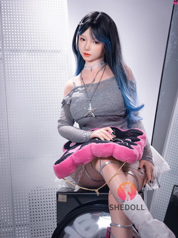 F6172—168cm/5ft5-47kg D Cup Lifelike Asian ROS Silicone Sex Doll | SHEDOLL