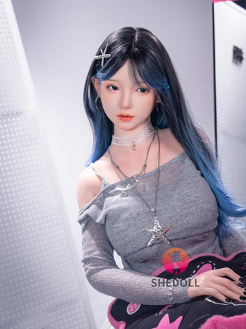 F6172—168cm/5ft5-47kg D Cup Lifelike Asian ROS Silicone Sex Doll | SHEDOLL