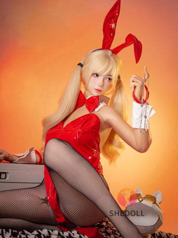 F6180—156cm/5ft1-44kg E Cup Asian ROS Silicone Sex Doll | SHEDOLL