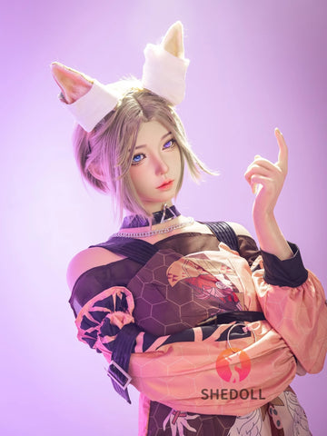 F6181—167cm/5.5ft-53kg D Cup Asian ROS Silicone Sex Doll | SHEDOLL