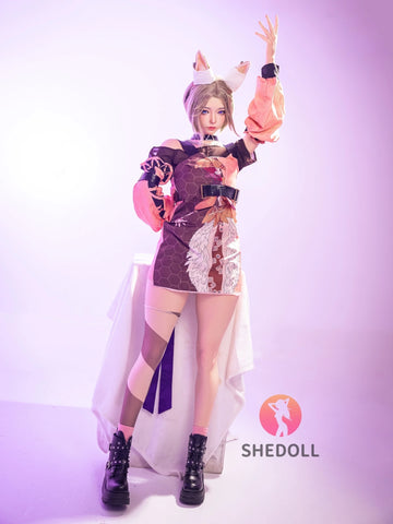 F6181—167cm/5.5ft-53kg D Cup Asian ROS Silicone Sex Doll | SHEDOLL
