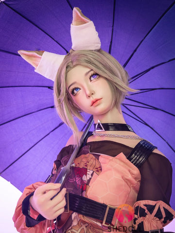 F6181—167cm/5.5ft-53kg D Cup Asian ROS Silicone Sex Doll | SHEDOLL