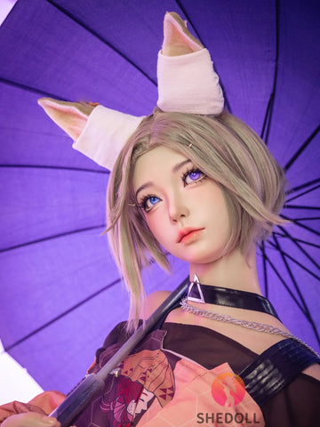 F6181—167cm/5.5ft-53kg D Cup Asian ROS Silicone Sex Doll | SHEDOLL