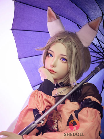 F6181—167cm/5.5ft-53kg D Cup Asian ROS Silicone Sex Doll | SHEDOLL