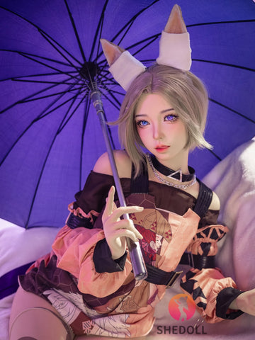 F6181—167cm/5.5ft-53kg D Cup Asian ROS Silicone Sex Doll | SHEDOLL