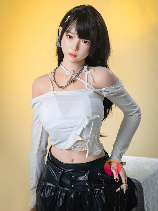 F6182—168cm/5ft5-47kg D Cup Lifelike Asian ROS Silicone Sex Doll | SHEDOLL