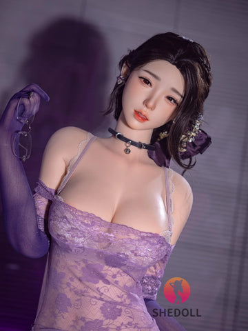 F6192—170cm/5ft6-57kg E Cup Asian ROS Silicone Sex Doll | SHEDOLL