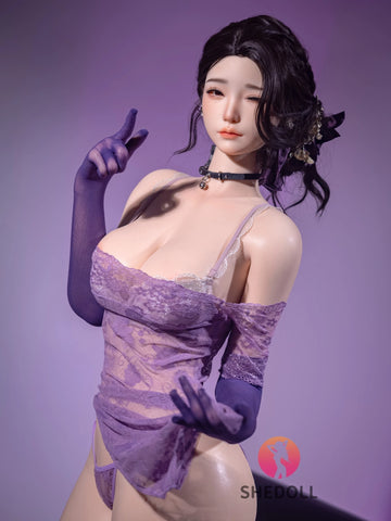 F6192—170cm/5ft6-57kg E Cup Asian ROS Silicone Sex Doll | SHEDOLL
