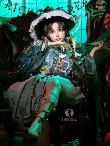 F6205—160cm/5.3ft-43kg C Cup Asian ROS Silicone Sex Doll Halloween - SHEDOLL