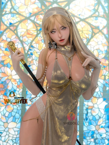 F6227—163cm/5ft4-51kg H Cup Asian ROS Silicone Sex Doll | SHEDOLL