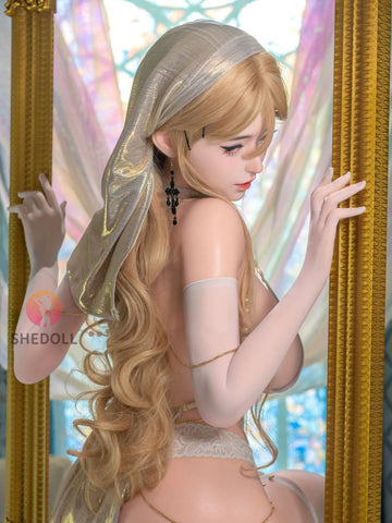 F6227—163cm/5ft4-51kg H Cup Asian ROS Silicone Sex Doll | SHEDOLL