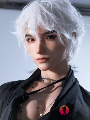 F6228-190cm(6.2ft)-44kg Realistic Femboy Male Sex Doll - SHEDOLL