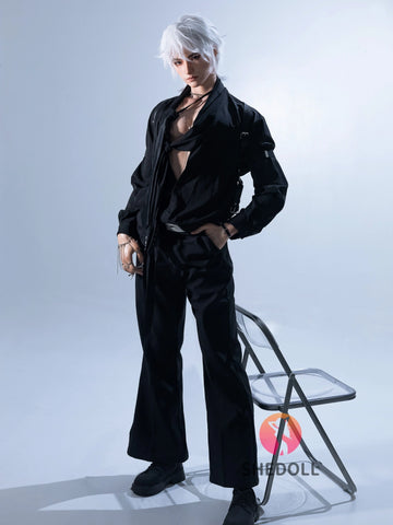 F6228-190cm(6.2ft)-44kg Realistic Femboy Male Sex Doll - SHEDOLL