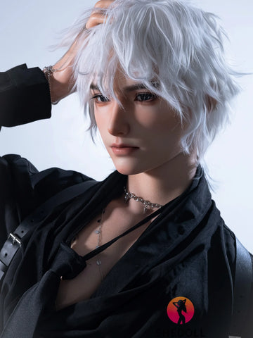 F6228-190cm(6.2ft)-44kg Realistic Femboy Male Sex Doll - SHEDOLL