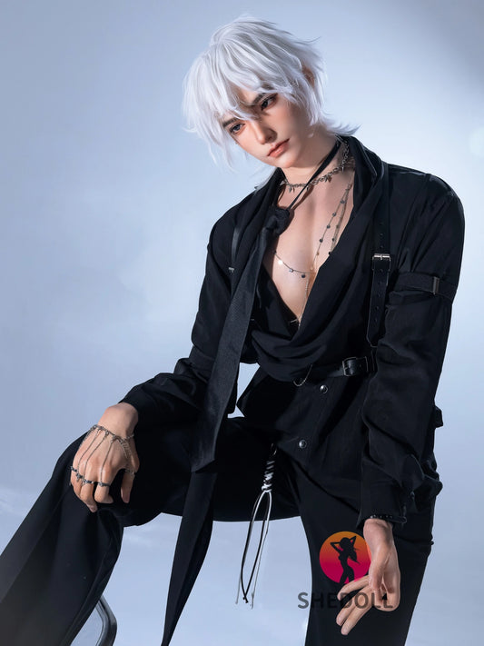 F6228-190cm(6.2ft)-44kg Realistic Femboy Male Sex Doll - SHEDOLL