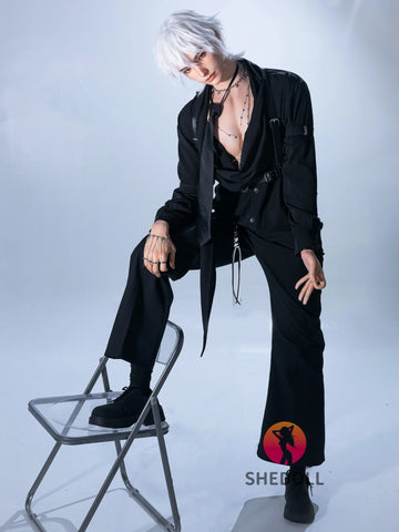 F6228-190cm(6.2ft)-44kg Realistic Femboy Male Sex Doll - SHEDOLL