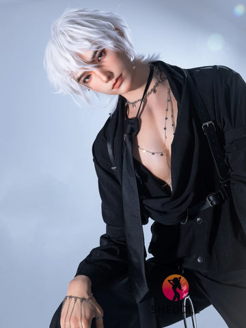 F6228-190cm(6.2ft)-44kg Realistic Femboy Male Sex Doll - SHEDOLL