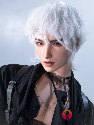 F6228-190cm(6.2ft)-44kg Realistic Femboy Male Sex Doll - SHEDOLL