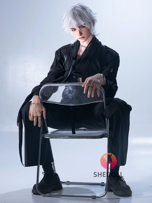 F6228-190cm(6.2ft)-44kg Realistic Femboy Male Sex Doll - SHEDOLL