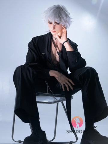 F6228-190cm(6.2ft)-44kg Realistic Femboy Male Sex Doll - SHEDOLL