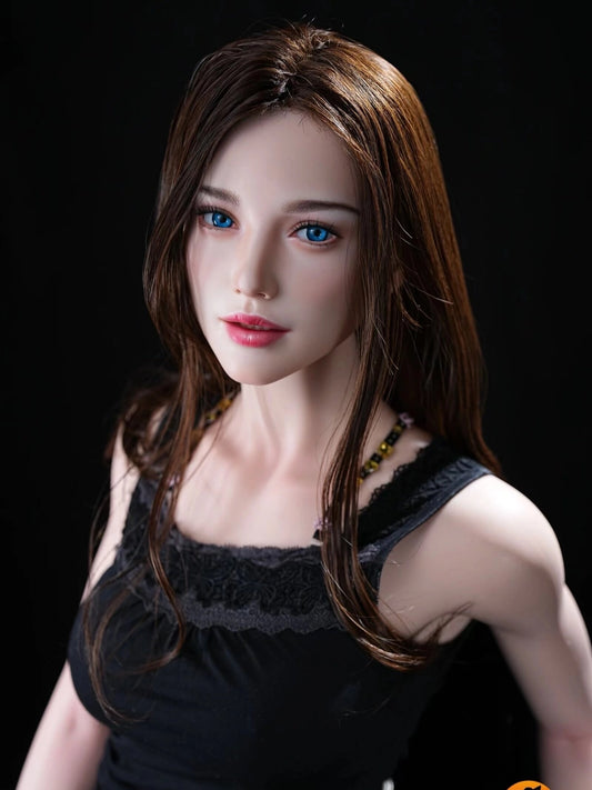 F6252—167cm/5.5ft-53kg D Cup Asian ROS Silicone Sex Doll - SHEDOLL