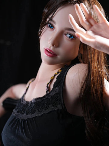 F1725—165cm/5フィート4 カルメン Fカップ シリコン可動ジョーズ セックスドール|Zelex Doll 