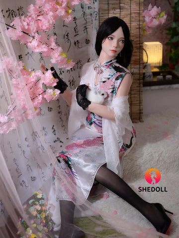 F1725—165cm/5フィート4 カルメン Fカップ シリコン可動ジョーズ セックスドール|Zelex Doll 