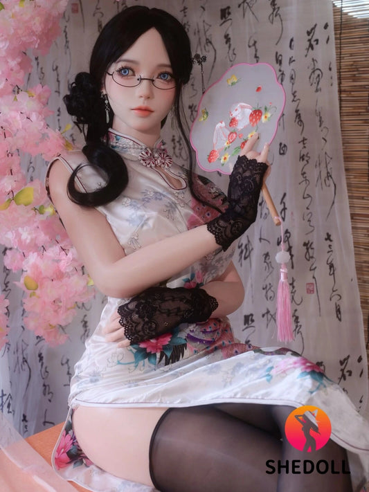 F6253—168cm/5ft5-47kg D Cup Lifelike Asian ROS Silicone Sex Doll | SHEDOLL