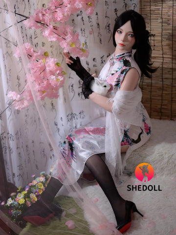 F1725—165cm/5フィート4 カルメン Fカップ シリコン可動ジョーズ セックスドール|Zelex Doll 