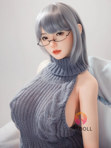 F6260—163cm/5ft4-51kg H Cup Realistic Asian ROS Silicone Sex Doll - SHEDOLL