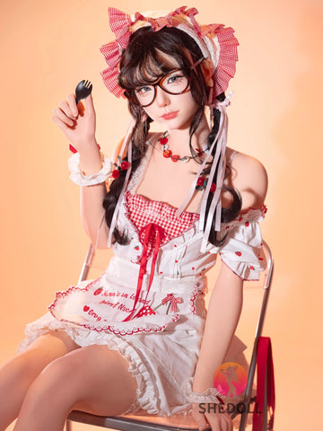 F1725—165cm/5フィート4 カルメン Fカップ シリコン可動ジョーズ セックスドール|Zelex Doll 