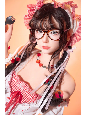 F1725—165cm/5フィート4 カルメン Fカップ シリコン可動ジョーズ セックスドール|Zelex Doll 