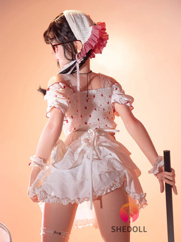 F1725—165cm/5フィート4 カルメン Fカップ シリコン可動ジョーズ セックスドール|Zelex Doll 